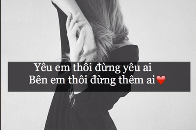 những lời nói yêu thương gửi anh